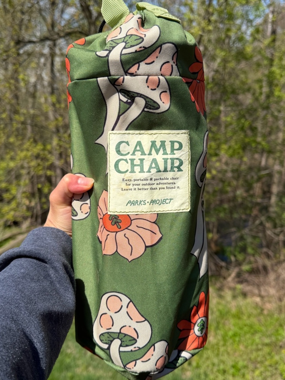 Parks Project Shrooms Packable Camp Chair - Picture 16 of 16